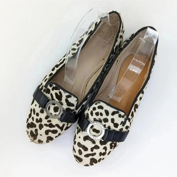 Victoria's Secret Cow Print Ballet Flats - 7 - Picture 1 of 13